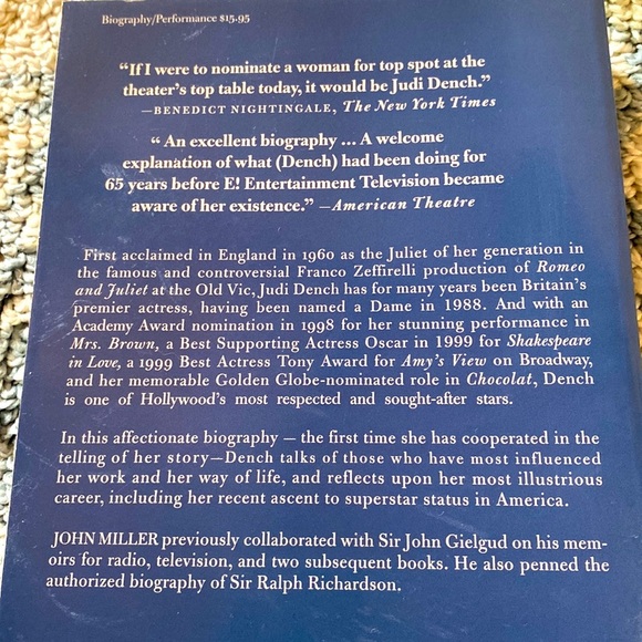 JUDI DENCH WITH A CRACK IN HER VOICE by JOHN MILLER - Picture 3 of 3